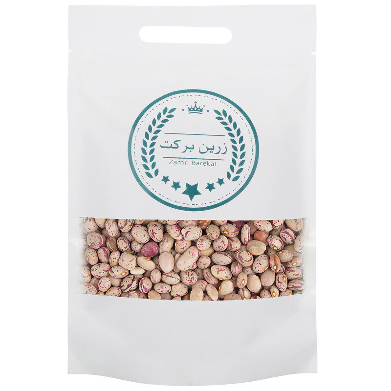 لوبیا چیتی دستچین زرین برکت - 500 گرم