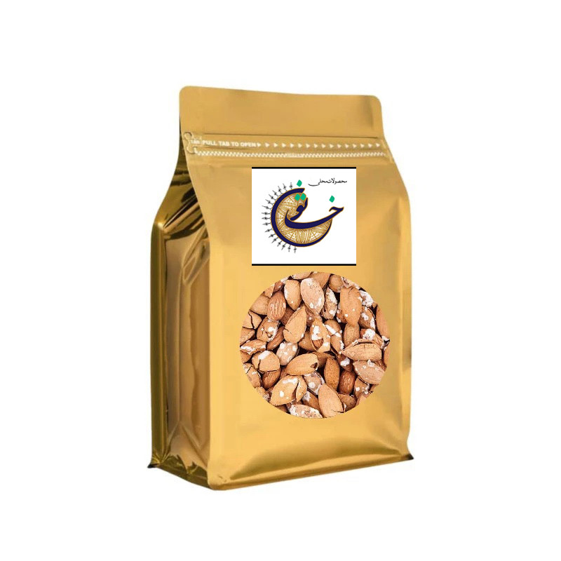 بادام پوست کاغذی شور خاتون - 500 گرم