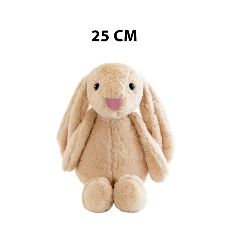 عروسک طرح خرگوش جلی کت کد J1 ارتفاع 25 سانتی متر